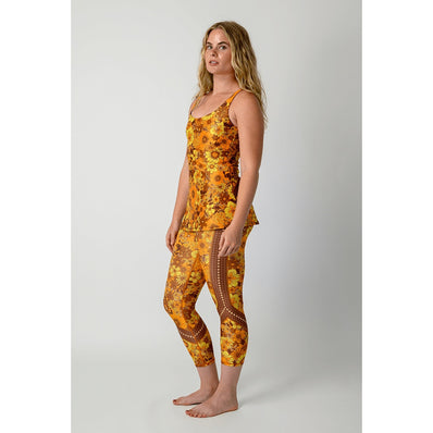 Yoga Democracy, Limitless Tank, Flower Power, NWT, XS and S
