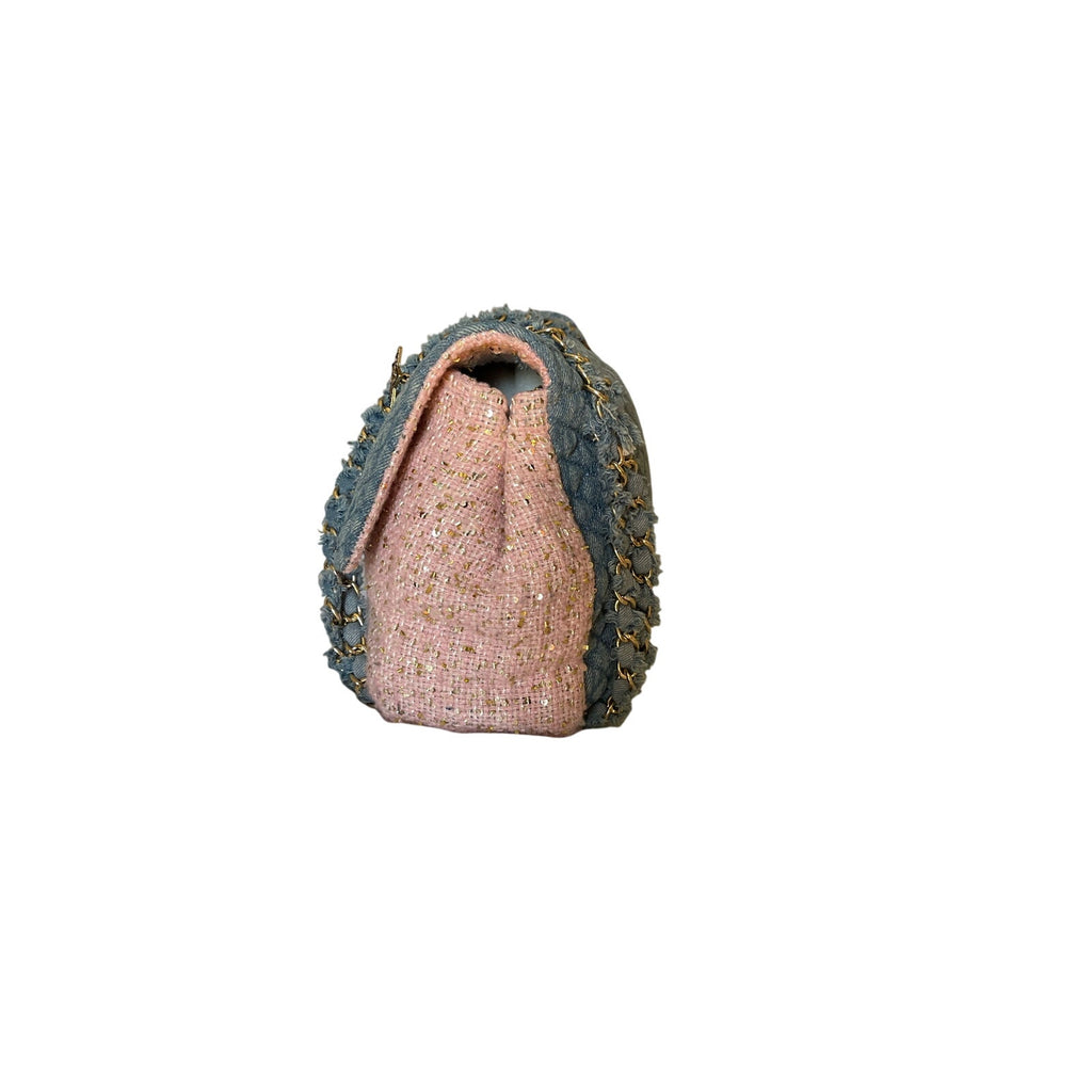 "Étoile de Minime" Upcycled Couture Tweed Bag