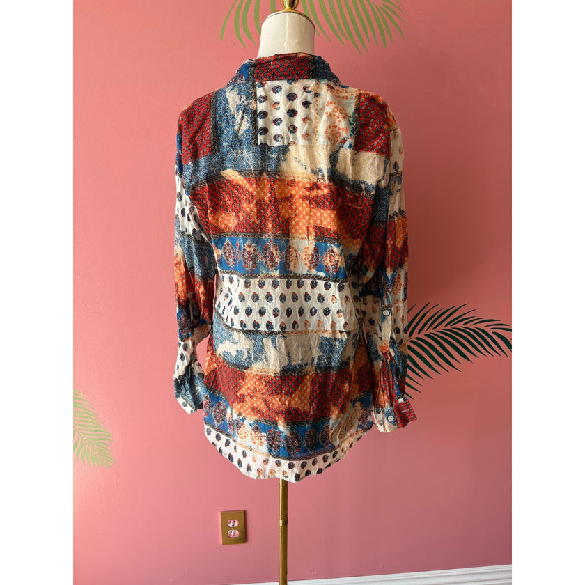 Nu Vintage Pasley Print, NWOT, Size Small