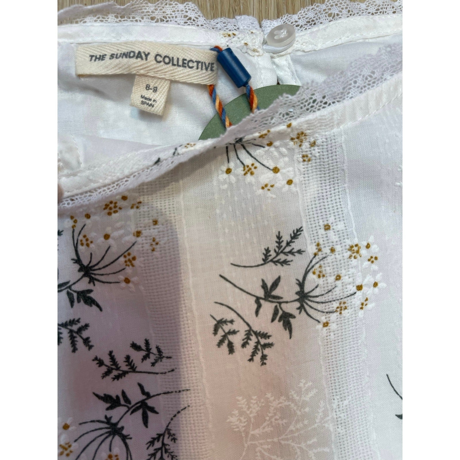 The Sunday Collective Floral Grace Dress NWT size: 8/9