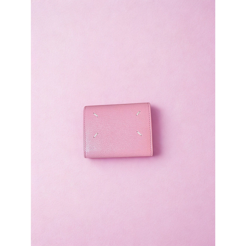 Maison Margiela Four Stitches Leather Accordion Wallet NWT