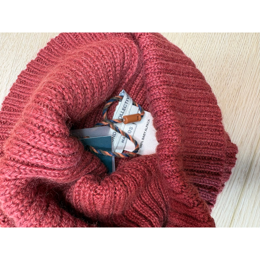 The Sunday Collective Alpaca Pom Pom Kids Beanie