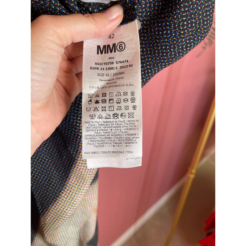 Maison Margiela MM6 Asymmetric Graphic Dress – NWT – Size 42 (US M/L)