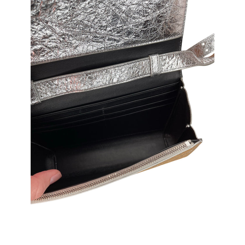 Jil Sander, Silver All Day Bag, NWT