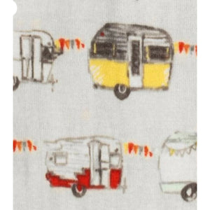 Milkbarn, Vintage Trailers Organic Cotton Baby Jogger Pants, NWT