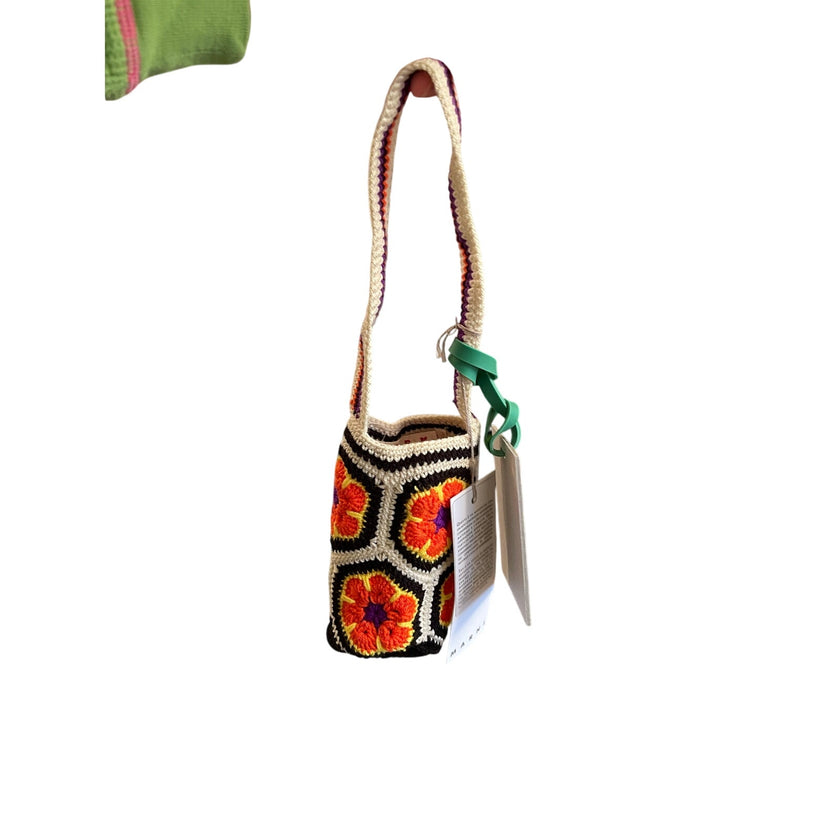 Marni Market Crochet Water Bottle Holder