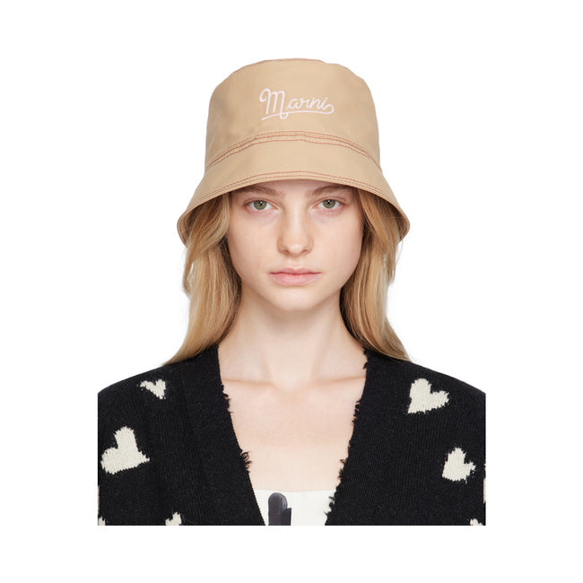 Marni Embroidered Bucket Hat NWT