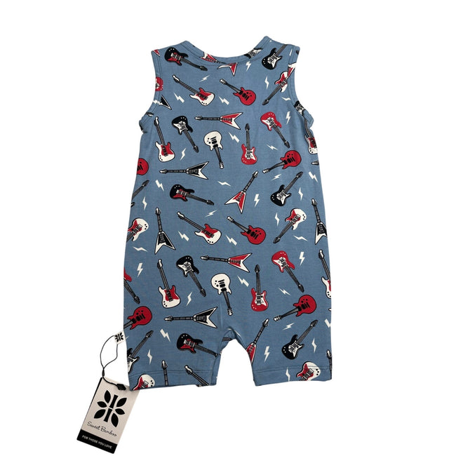 Sweet Bamboo, Rock N Roll Romper, NWT, 3-6 Months