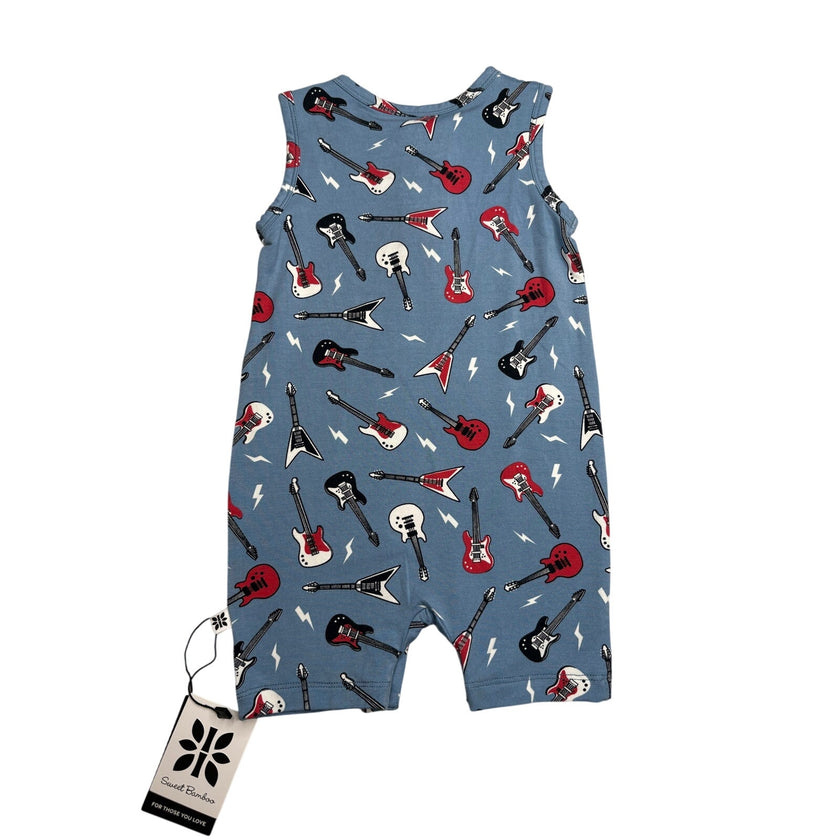 Sweet Bamboo, Rock N Roll Romper, NWT, 3-6 Months