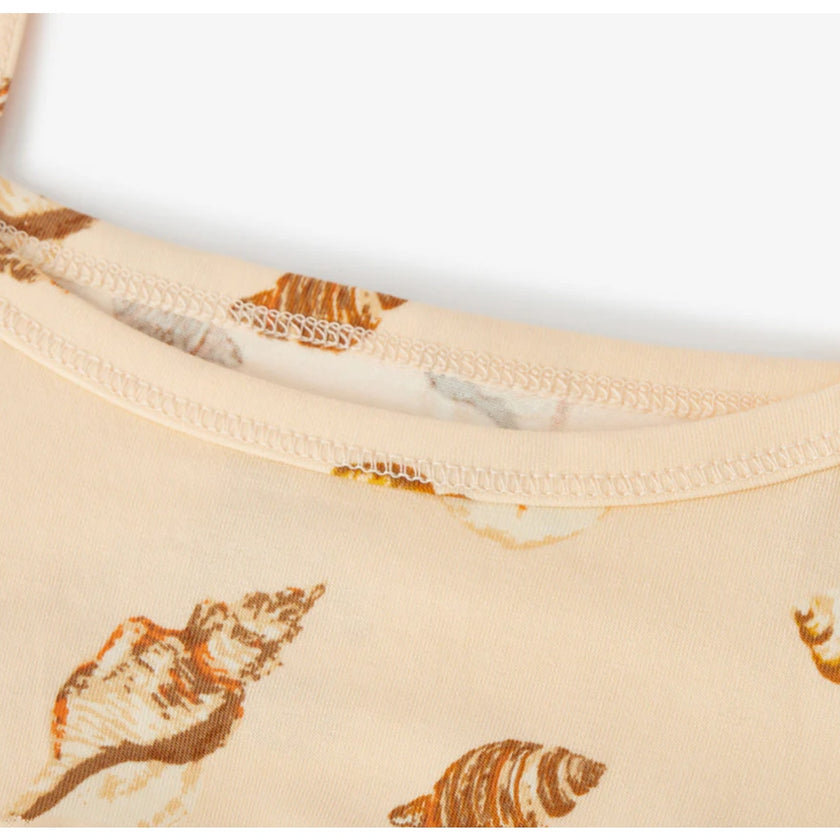 MILKBARN 18-24 months Seashells Stretch Ballet Dress NWT