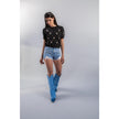 Minime Embellished Cap Sleeve, NWOT, S/M
