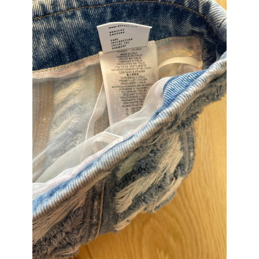 Diesel De-Ghil-FSC Denim MIdi Skirt, NWT Size: 25