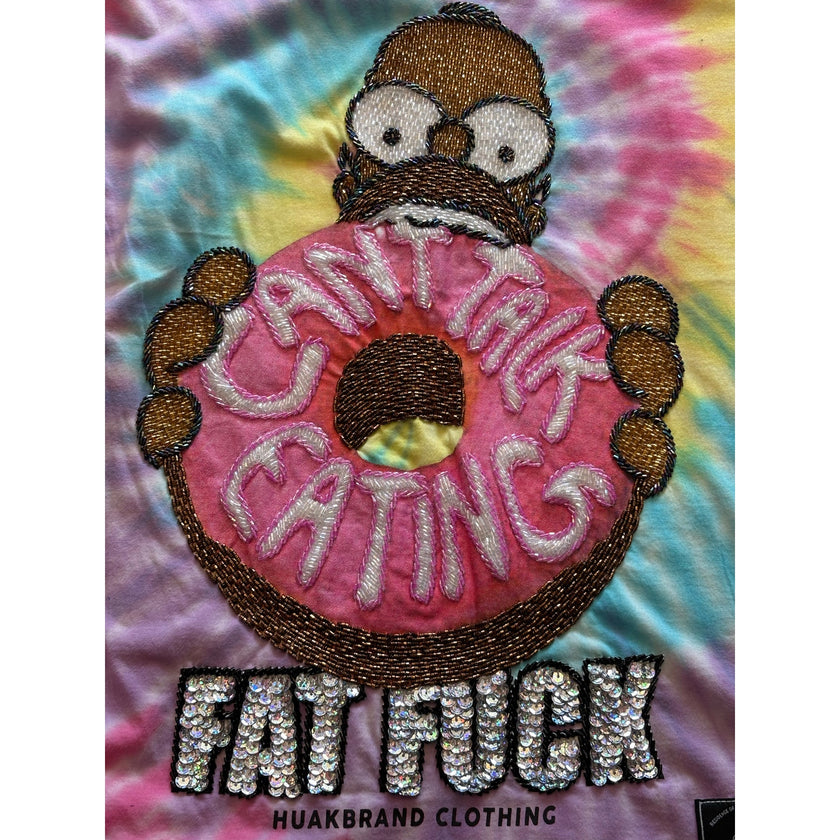 Minime Paris, Upcycled Homer Simpson TShirt Med