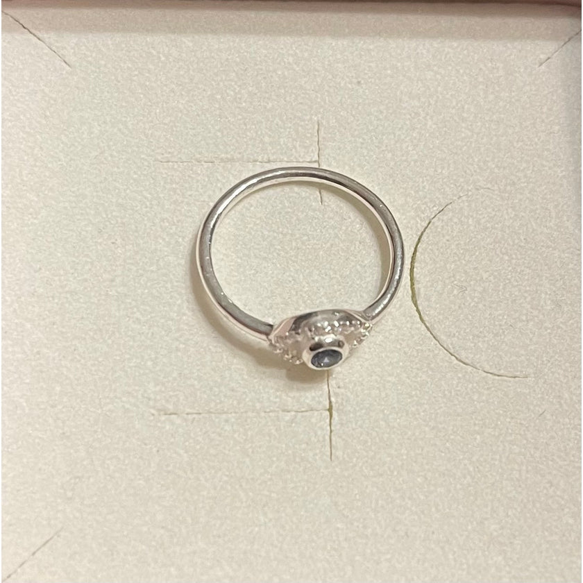With Love Darling, Sparkle Eye Ring, Sterling Silver, NWT, Multiple Sizes