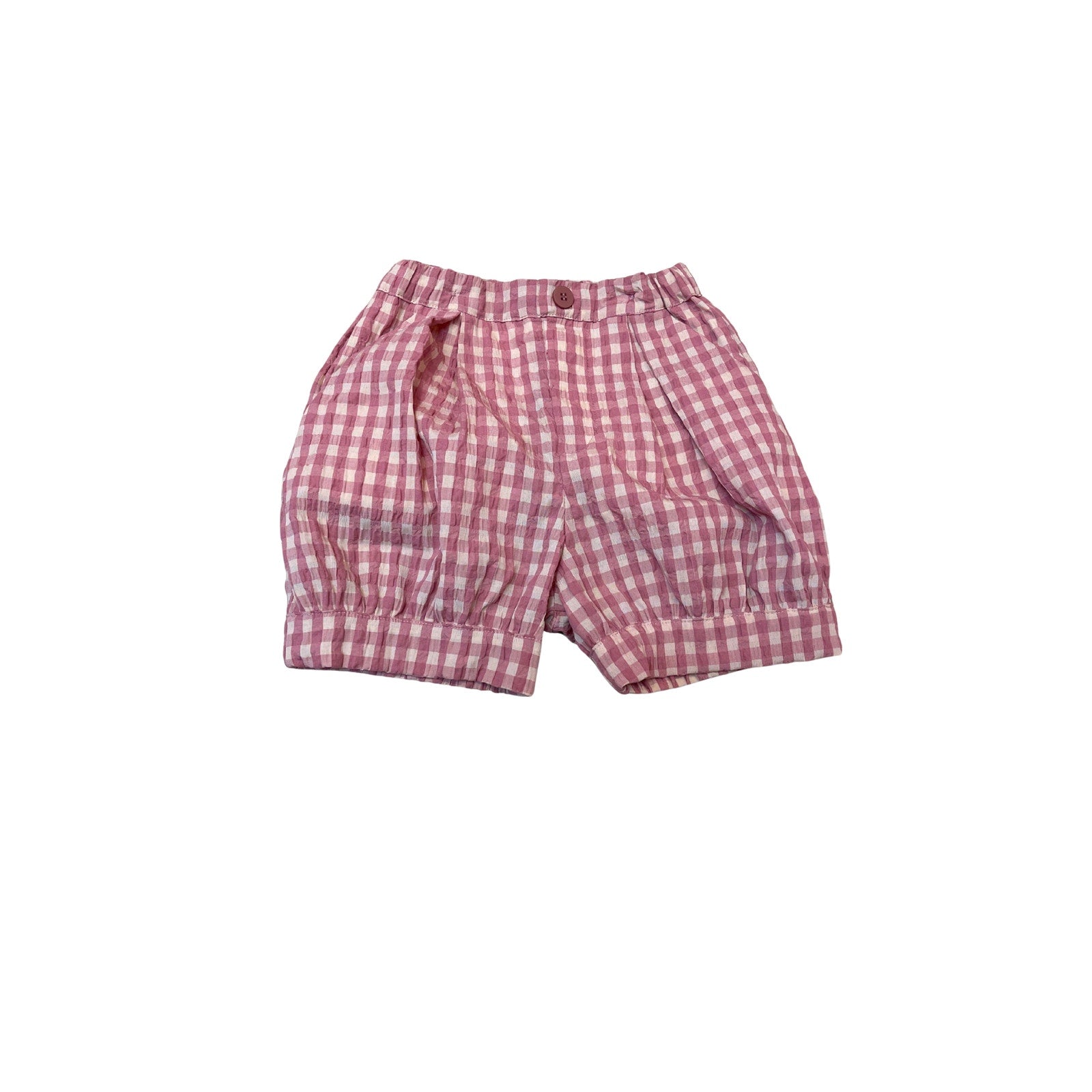The Sunday Collective, Gingham Balloon Shorts, NWT size 4/5 yrs
