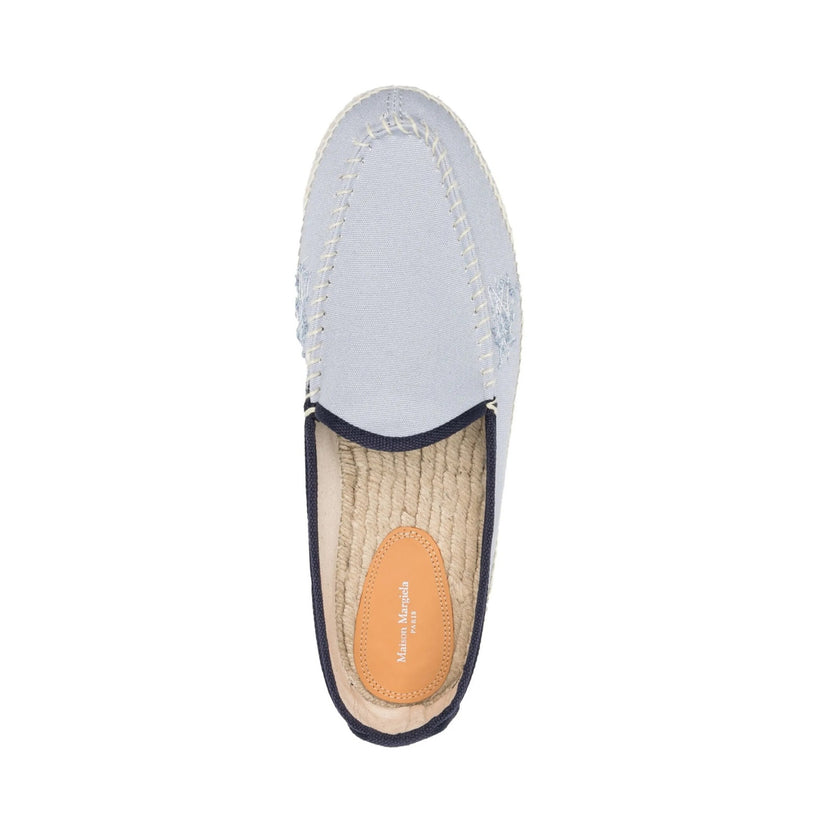 Maison Margiela Embroidered Canvas Espadrilles NWT Size 35