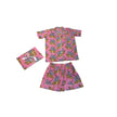 Cotton Tiger Pajama Set with Bag