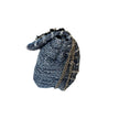 Minime Paris, Haute Denim French Tweed Bag w/ Luxe Details NWOT