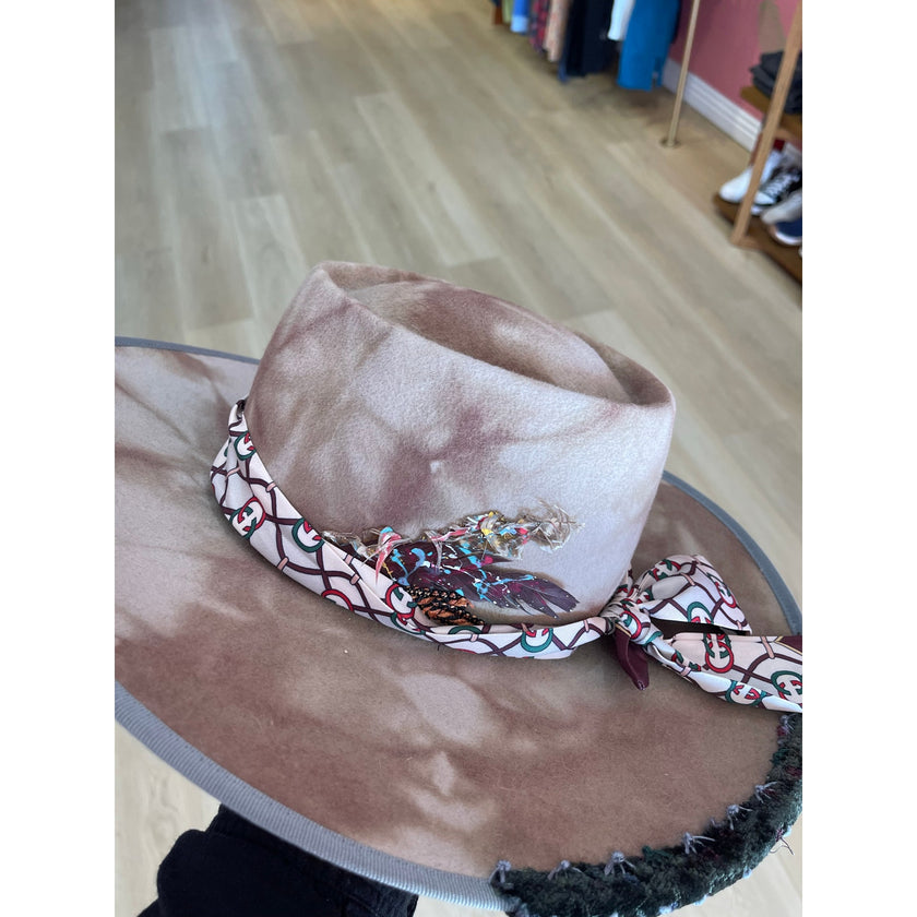Minime Paris Tie Dye Felt Hat