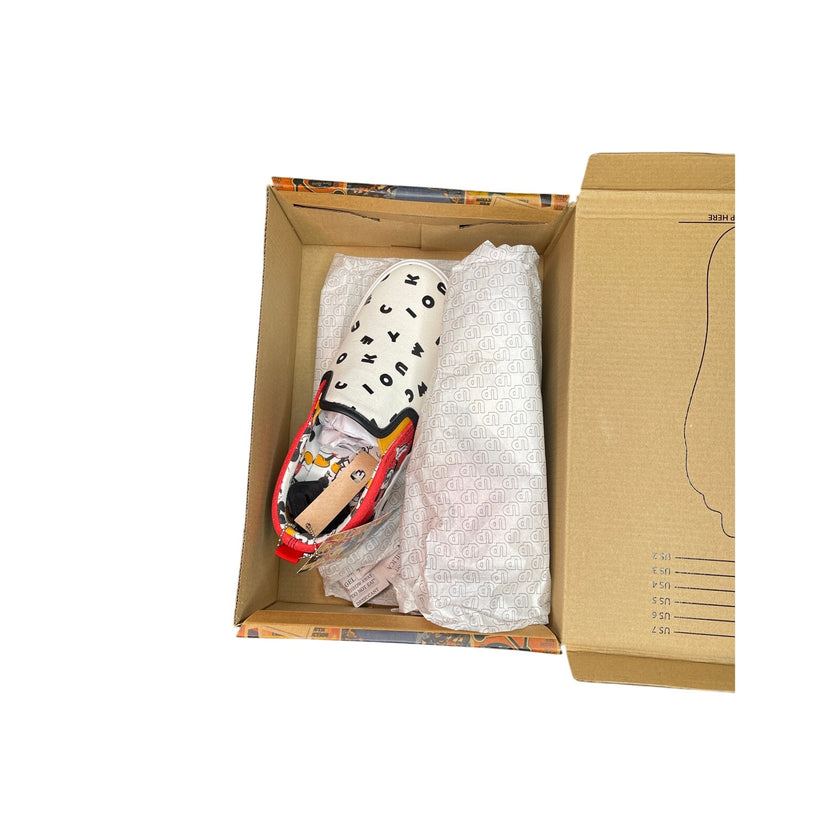 🛍️ Kids Slip-On Sneakers – Ground Up Mickey Mouse Graphic – Size 3