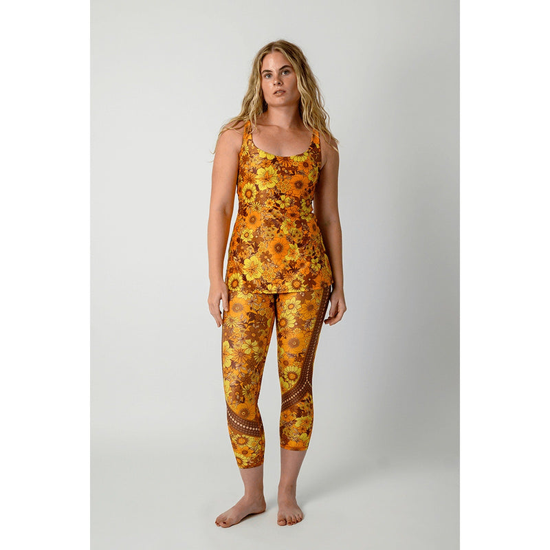 Yoga Democracy, Limitless Tank, Flower Power, NWT, XS and S
