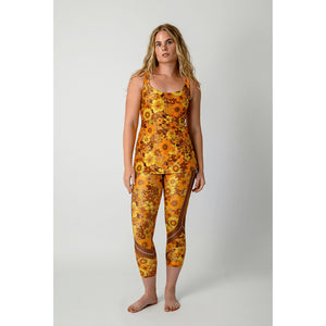 Yoga Democracy, Limitless Tank, Flower Power, NWT, XS and S
