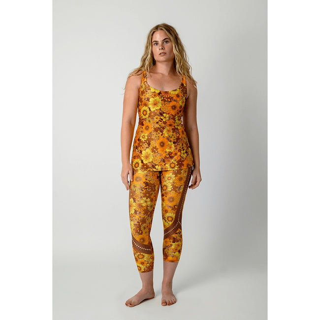 Yoga Democracy, Limitless Tank, Flower Power, NWT, XS and S
