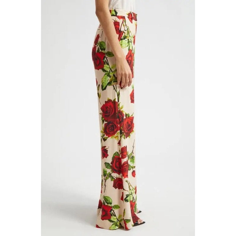 L'AGENCE Pilar Floral Wide Leg Pant, NWT, Size 2