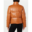 The Drop Priscilla Vegan Leather Puffer NWT