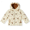 MILKBARN 12-18 months Chipmunk Puffy Down Jacket NWT