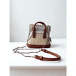 Maison Margiela 5AC Classique Baby Top Handle Bag NWT Raffia White