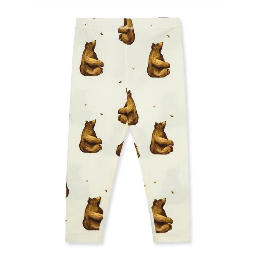 MILKBARN 2T/3T Honey Bear Stretch Active Legging NWT