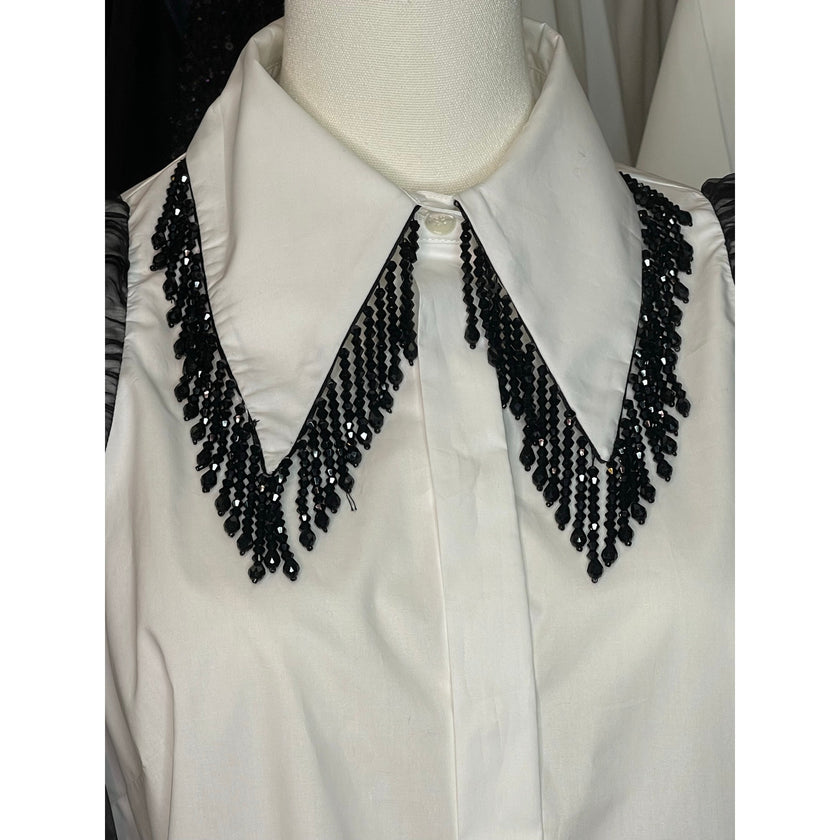 Dahlo Balloon Sleeveless Shirt NWT IT44