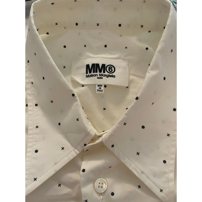 Maison Margiela MM6 Oversized Dot Shirt Dress NWT, Size Small Women’s, XS Mens