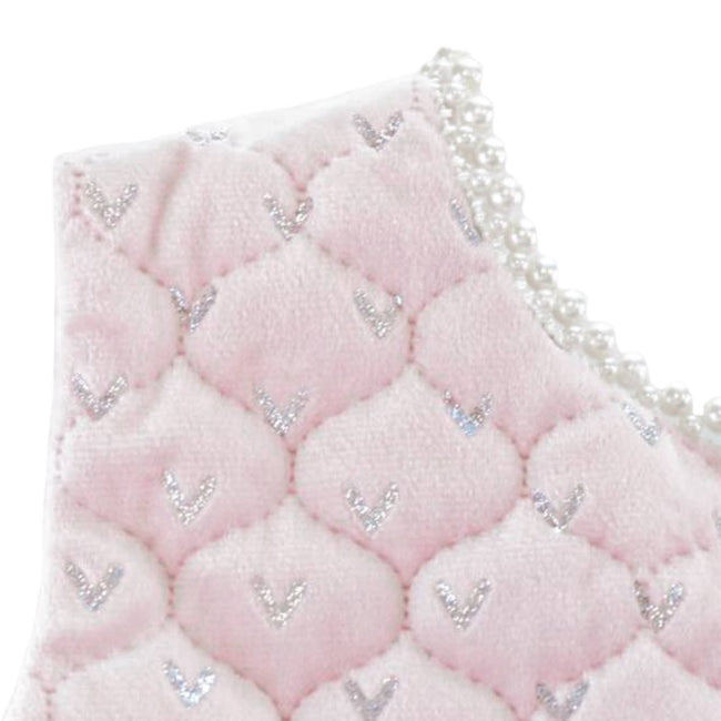 Doe A Dear, Pearl Trim Dress: PINK