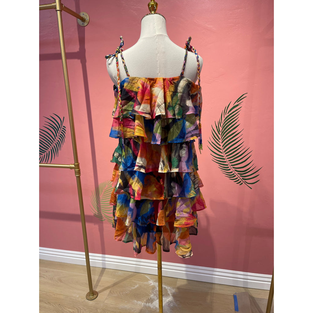 Show Me You MuMu, Rowen Ruffle Dress, size Large