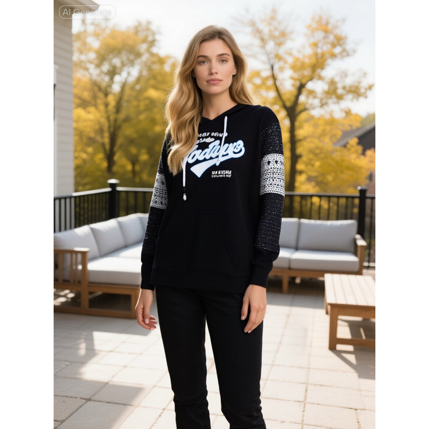 Minime Paris Vintage Hoodie w/ Tweed