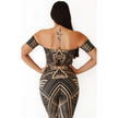 Yoga Democracy, Off-Shoulder Bandeau, Elegant Empire, NWT, 3XL