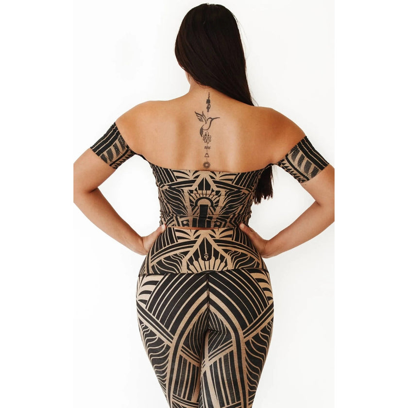 Yoga Democracy, Off-Shoulder Bandeau, Elegant Empire, NWT, 3XL