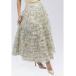 Minime Paris one-of-a-kind ethereal garden ruffle skirt, photo 3 of 4
