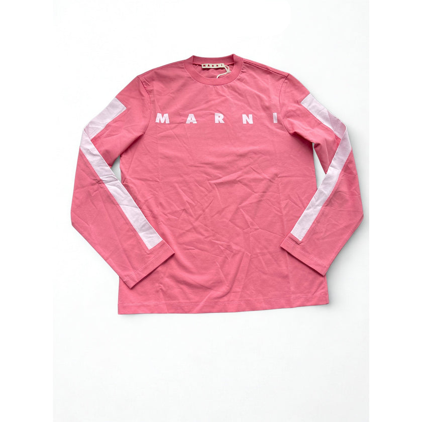 Marni Kids Long Sleeve Logo Shirt NWT 8yr