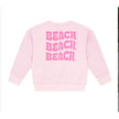 Feather 4 Arrow, Beach Sweatshirt, Pink Marshmallow
