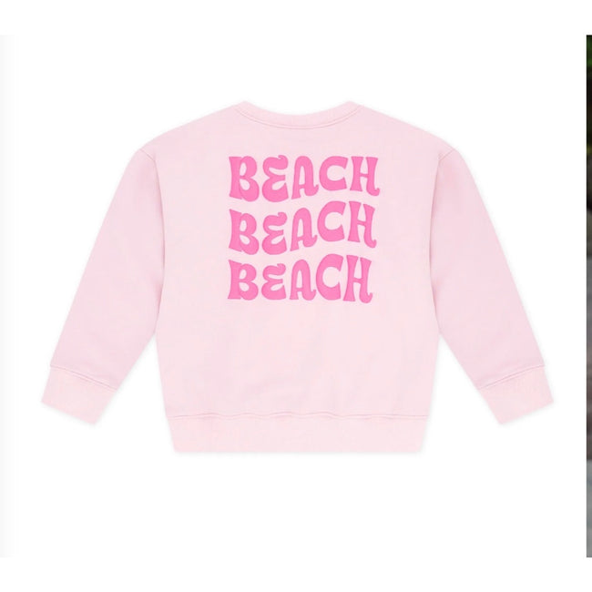 Feather 4 Arrow, Beach Sweatshirt, Pink Marshmallow