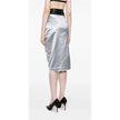 Maison Margiela Deconstructed Satin Pencil Skirt NWT Size 38