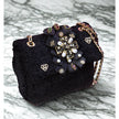Minime Paris XS Soft Structured Bag, Black Tweed, NWT