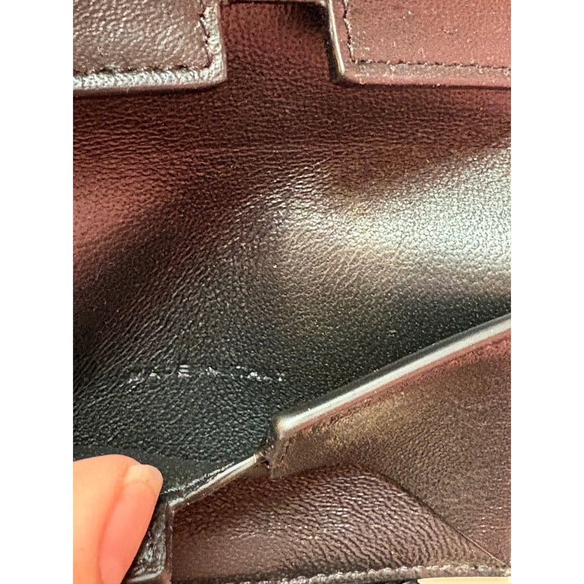 Marni Logo Strap Brushed Effect Wallet