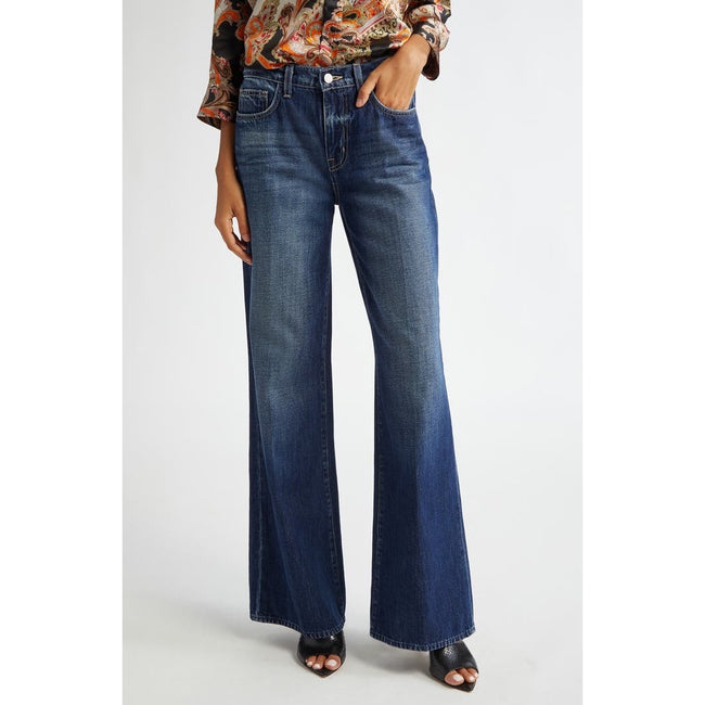 L'AGENCE Alicent High Rise Wide Leg NWT Size 34