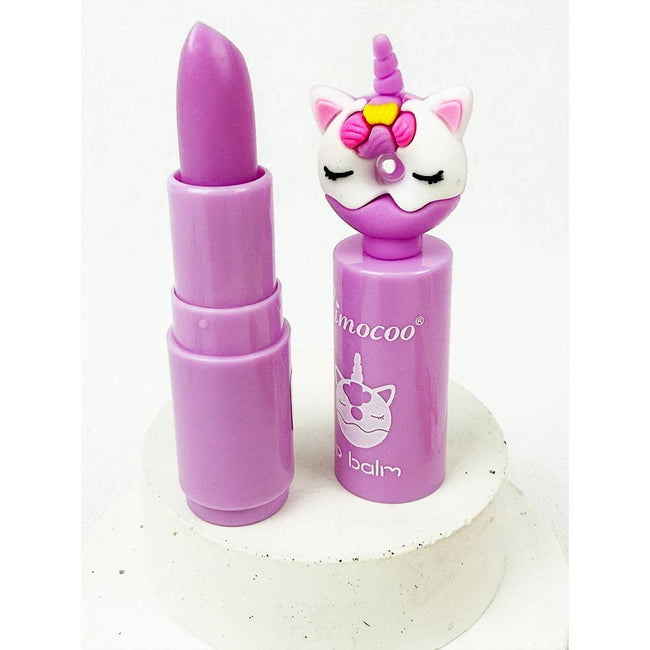 Cute Unicorn Stick Lip Balm: MIX COLOR