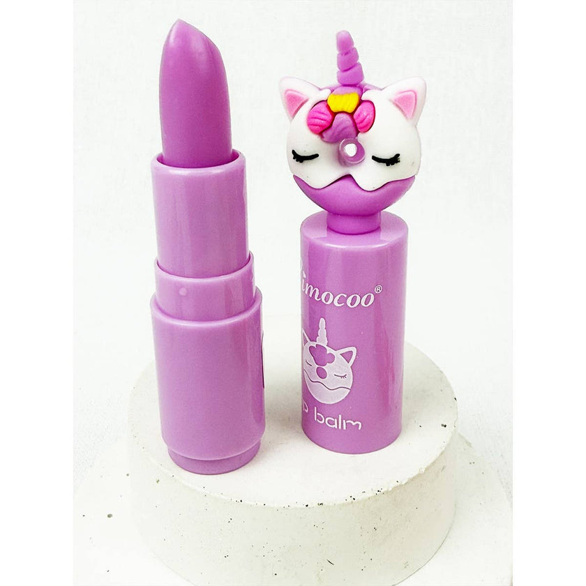 Cute Unicorn Stick Lip Balm: MIX COLOR