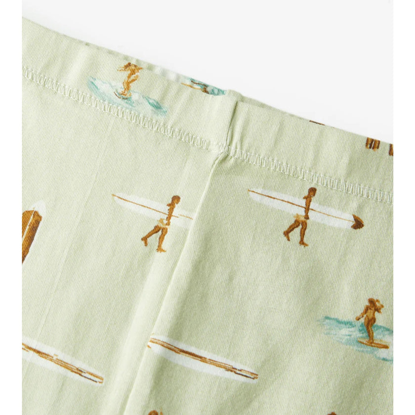 MILKBARN 2T Vintage Surf Stretch Long Sleeve Two Piece Pajama Set NWT